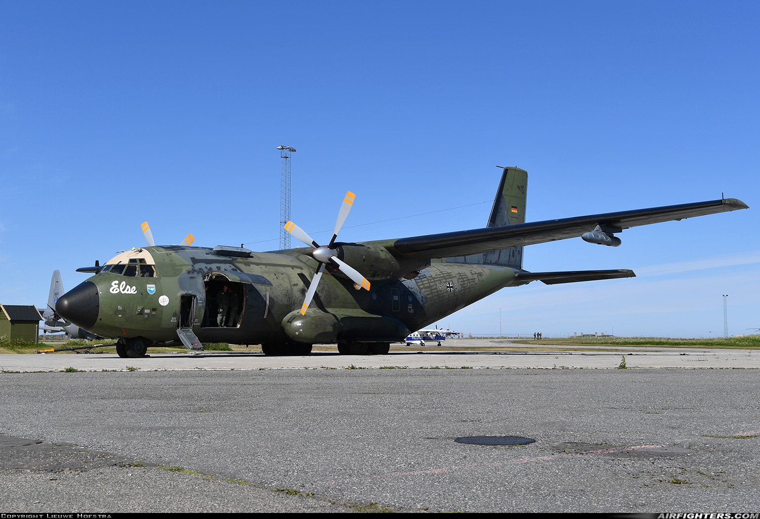 Germany - Air Force Transport Allianz C-160D 50+42 at Andoya / Andenes (ANX / ENAN), Norway