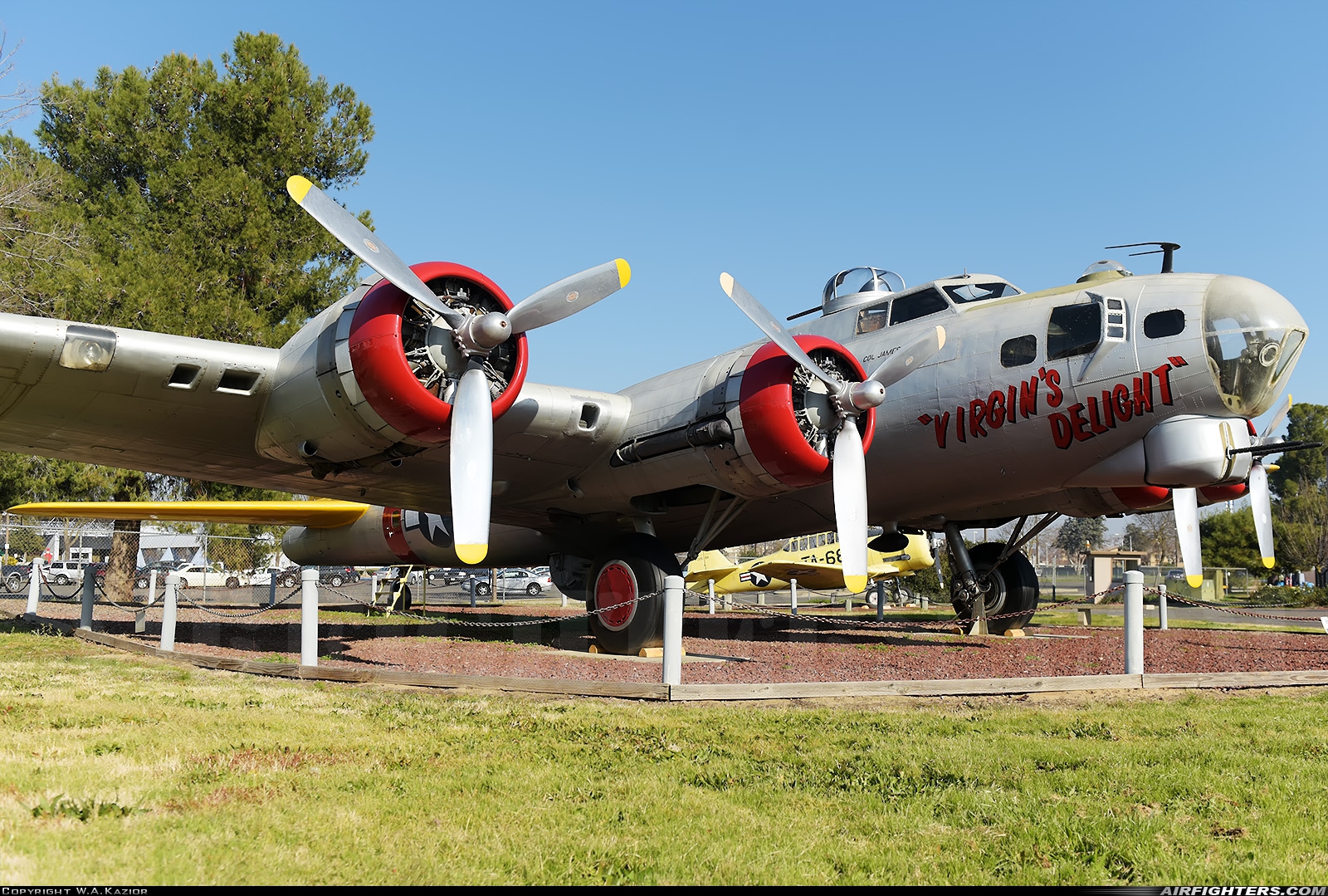 USA - Army Air Force Boeing B-17G Flying Fortress (299P) 43-38635 at Atwater (Merced) - Castle (AFB) (MER / KMER), USA