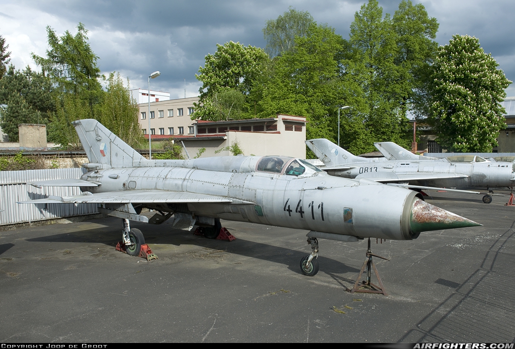Czechoslovakia - Air Force Mikoyan-Gurevich MiG-21PFM 4411 at Kbely (LKKB), Czech Republic