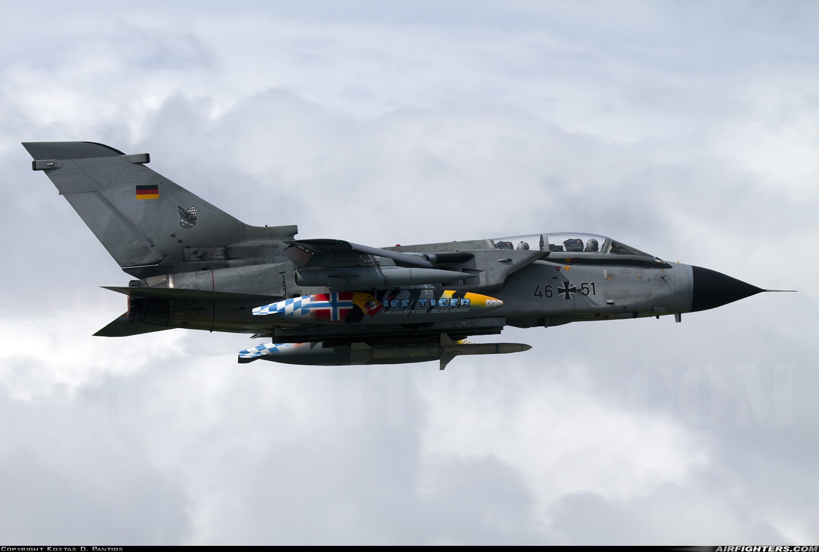Germany - Air Force Panavia Tornado ECR 46+51 at Orland (OLA / ENOL), Norway