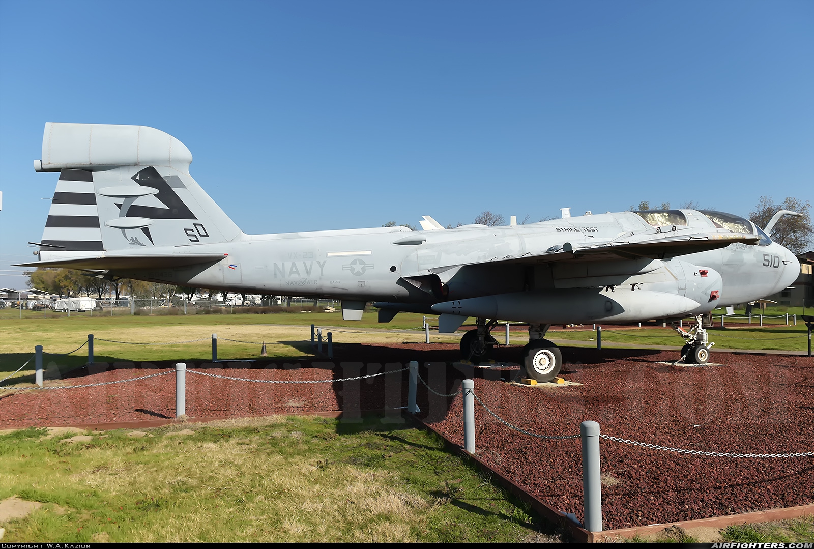 USA - Marines Grumman EA-6B Prowler (G-128) 160436 at Atwater (Merced) - Castle (AFB) (MER / KMER), USA