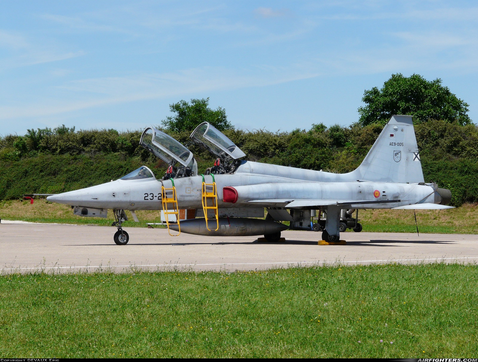 Spain - Air Force Northrop SF-5M Freedom Fighter AE.9-005 at Dijon - Longvic (DIJ / LFSD), France