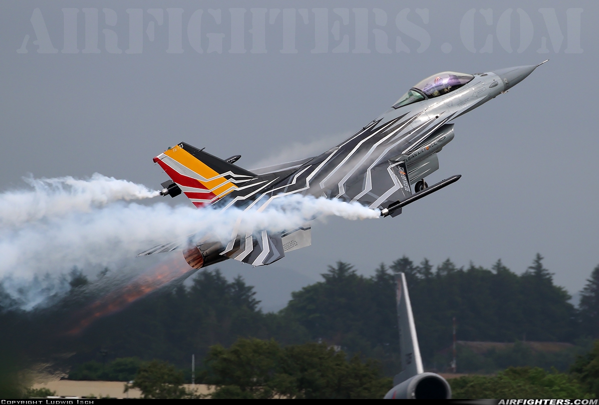 Belgium - Air Force General Dynamics F-16AM Fighting Falcon FA-123 at Stavanger - Sola (SVG / ENZV), Norway