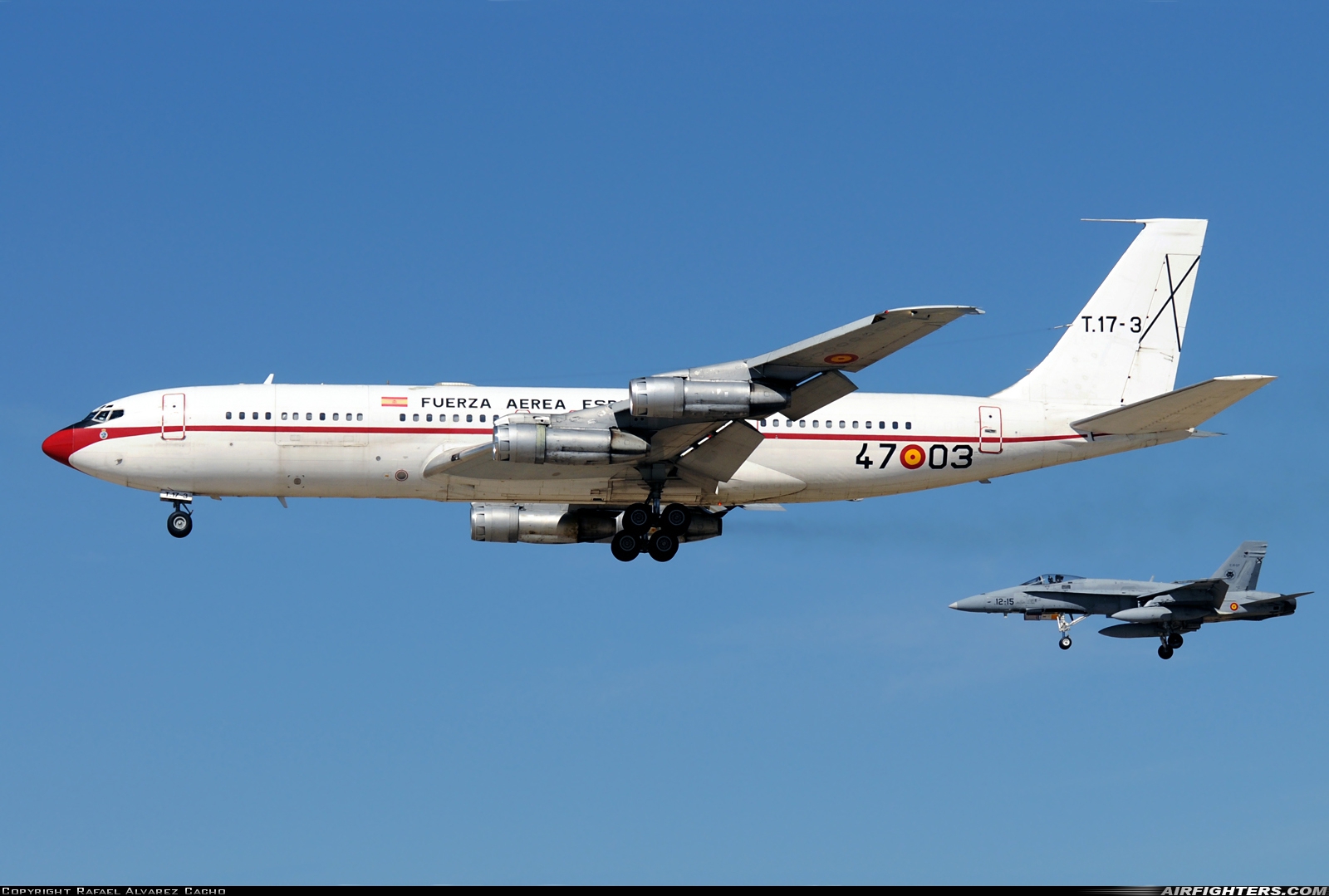 Spain - Air Force Boeing 707-368C T.17-3 at Madrid - Torrejon (TOJ / LETO), Spain