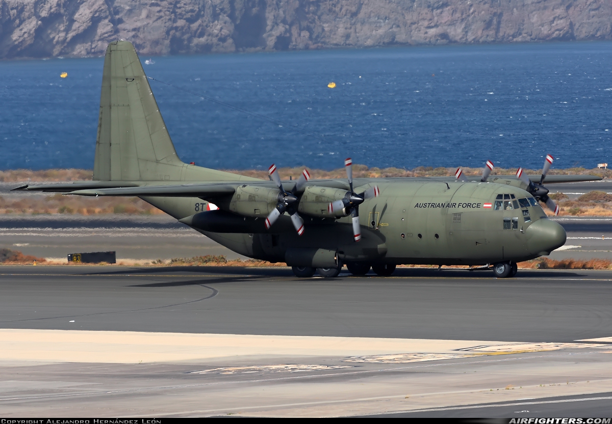 Austria - Air Force Lockheed C-130K Hercules (L-382) 8T-CC at Gran Canaria (- Las Palmas / Gando) (LPA / GCLP), Spain