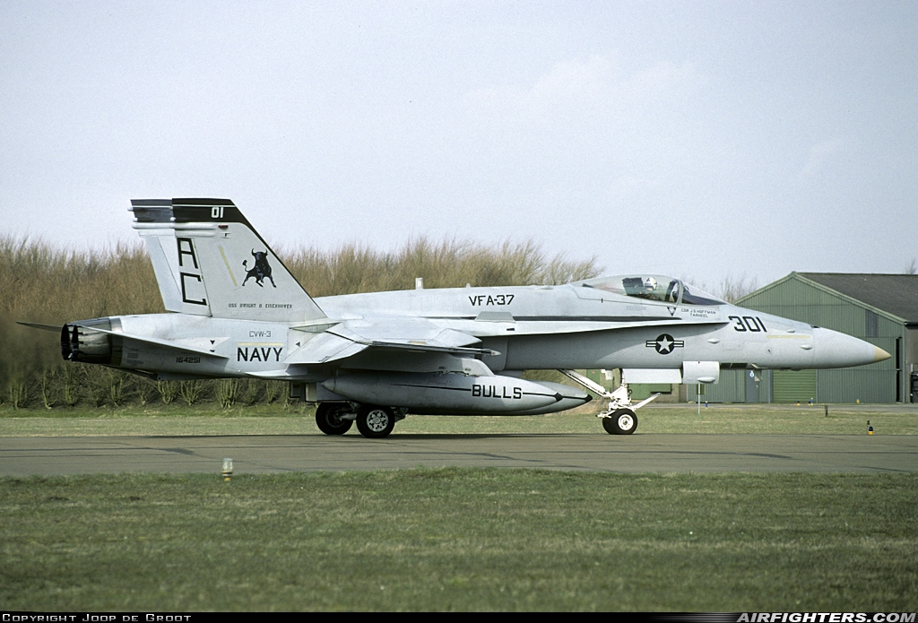 USA - Navy McDonnell Douglas F/A-18C Hornet 164251 at Leeuwarden (LWR / EHLW), Netherlands