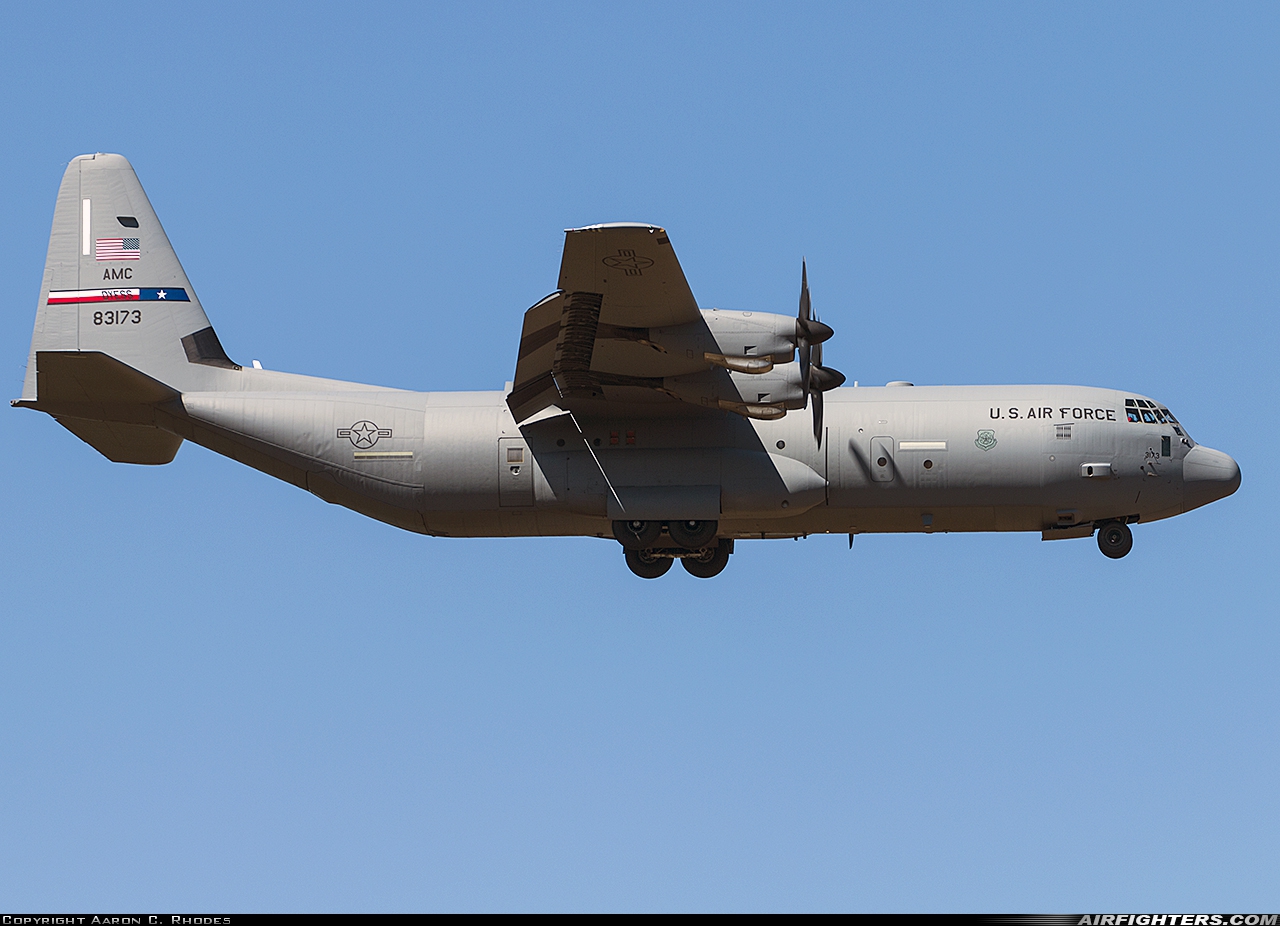 USA - Air Force Lockheed Martin C-130J-30 Hercules (L-382) 08-3173 at Tacoma - McChord AFB (TCM / KTCM), USA