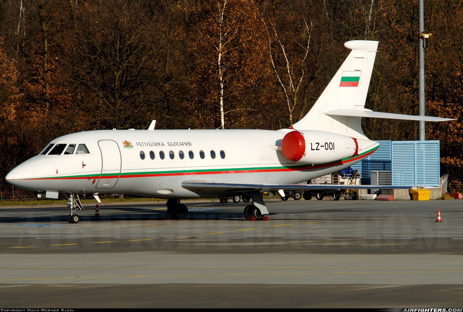 Bulgaria - Government Dassault Falcon 2000 LZ-OOI at Cologne / Bonn (- Konrad Adenauer / Wahn) (CGN / EDDK), Germany