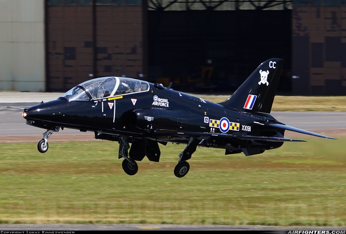 UK - Air Force British Aerospace Hawk T.1A XX191 at Fairford (FFD / EGVA), UK