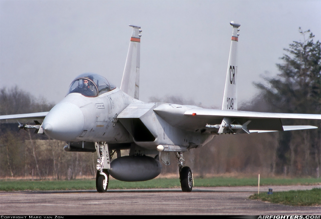USA - Air Force McDonnell Douglas F-15C Eagle 81-0048 at Uden - Volkel (UDE / EHVK), Netherlands