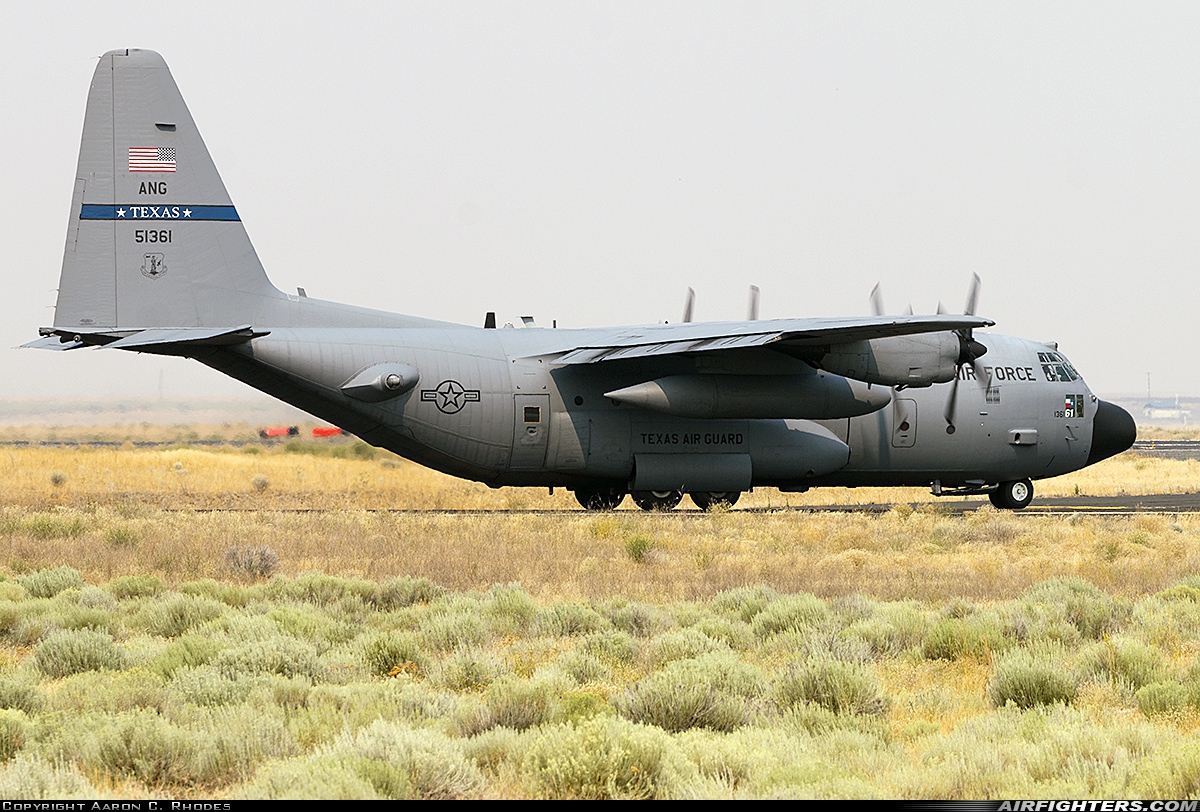 USA - Air Force Lockheed C-130H Hercules (L-382) 85-1361 at Moses Lake - Grant County Int. (Larson AFB) (MWH / LRN), USA