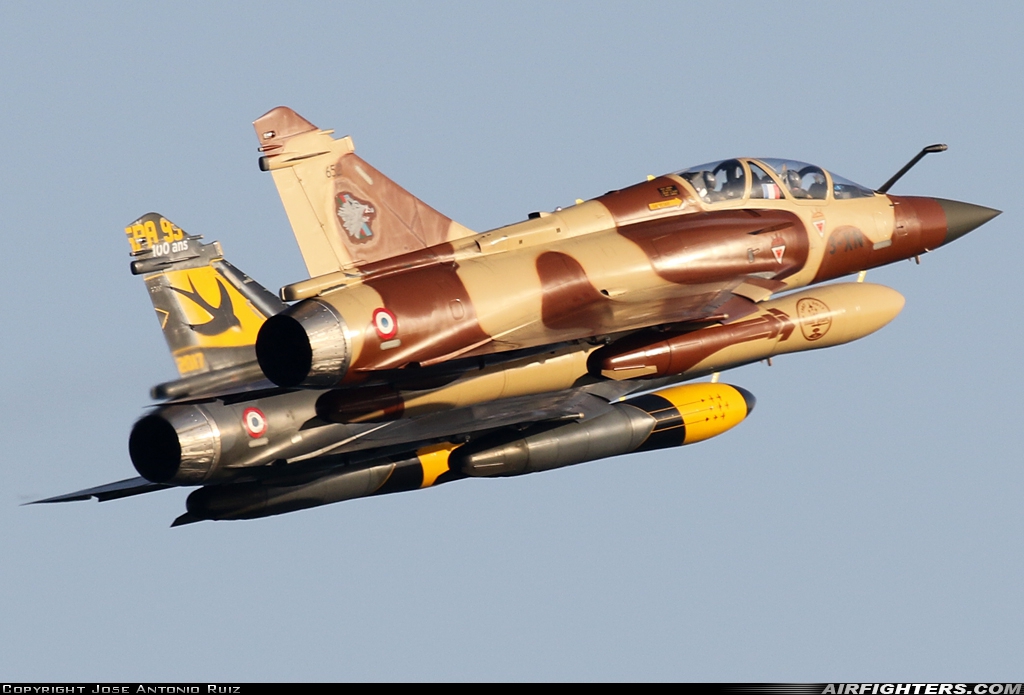 France - Air Force Dassault Mirage 2000D 652 at Off-Airport - Torre del Mar, Spain