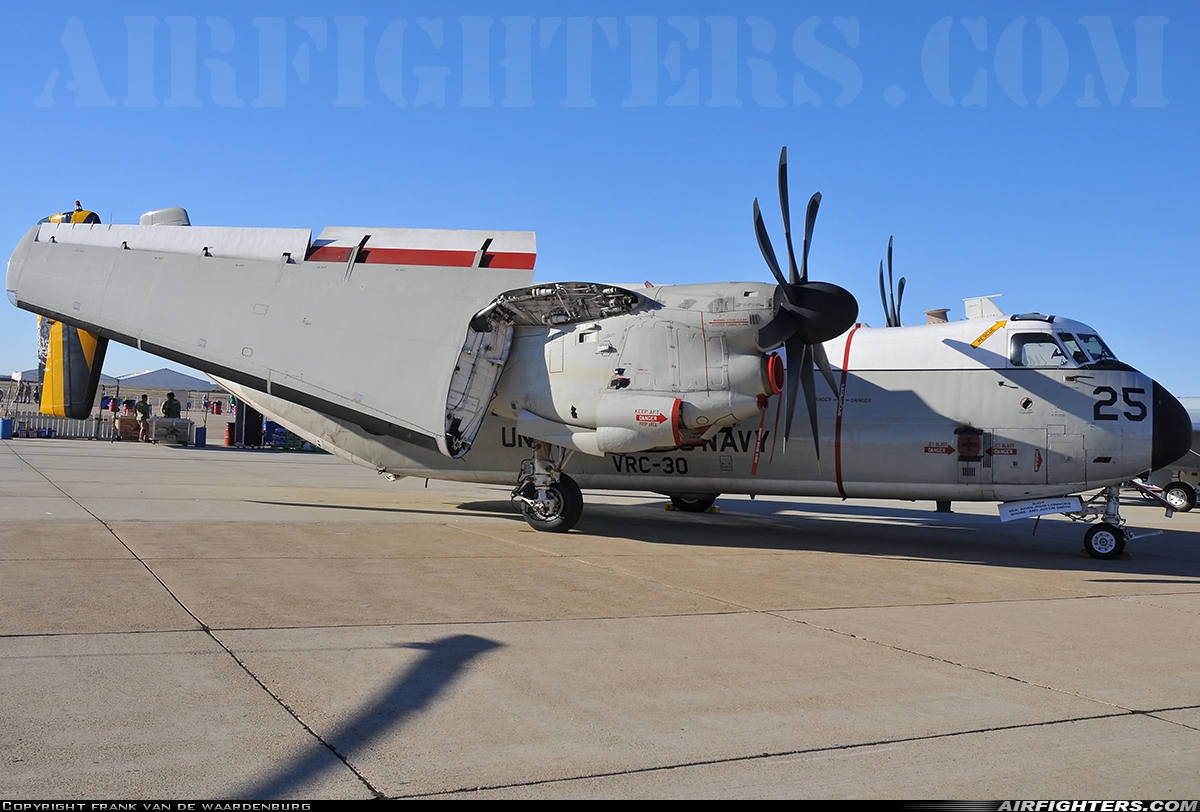 USA - Navy Grumman C-2A Greyhound 162145 at San Diego - Miramar MCAS (NAS) / Mitscher Field (NKX / KNKX), USA