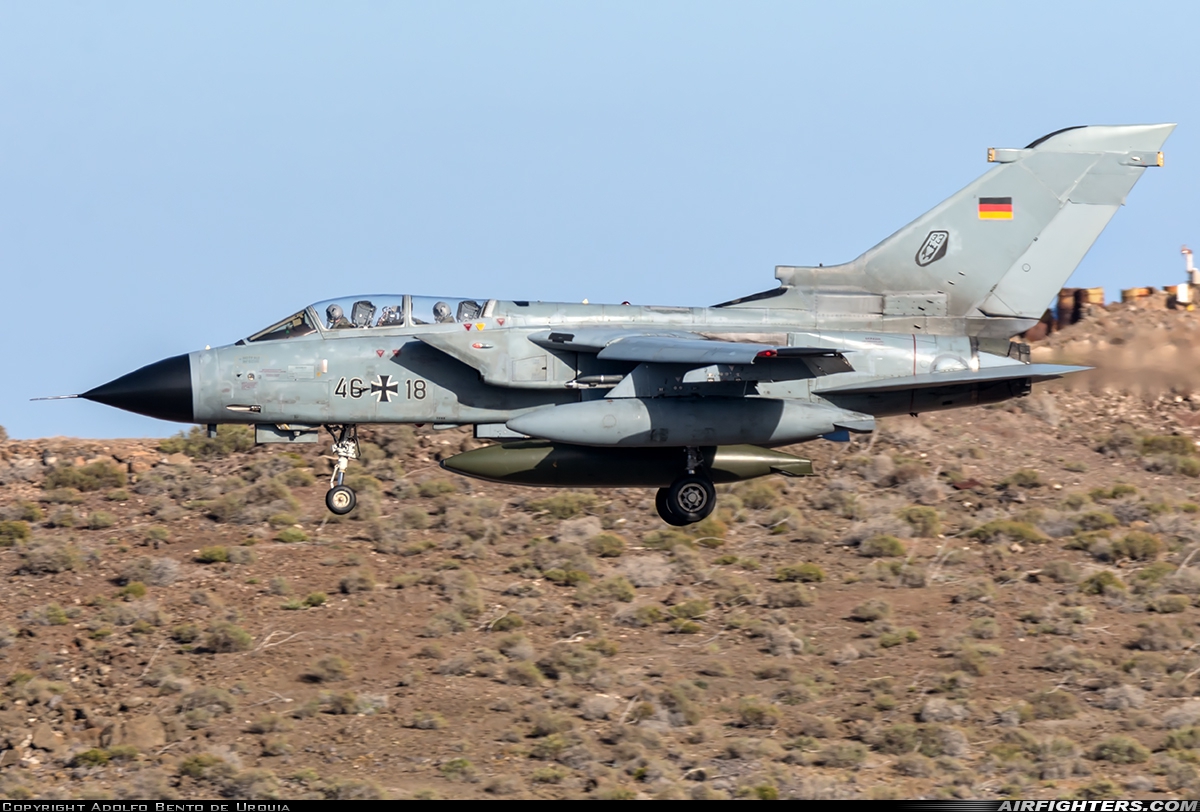 Germany - Air Force Panavia Tornado IDS 46+18 at Gran Canaria (- Las Palmas / Gando) (LPA / GCLP), Spain