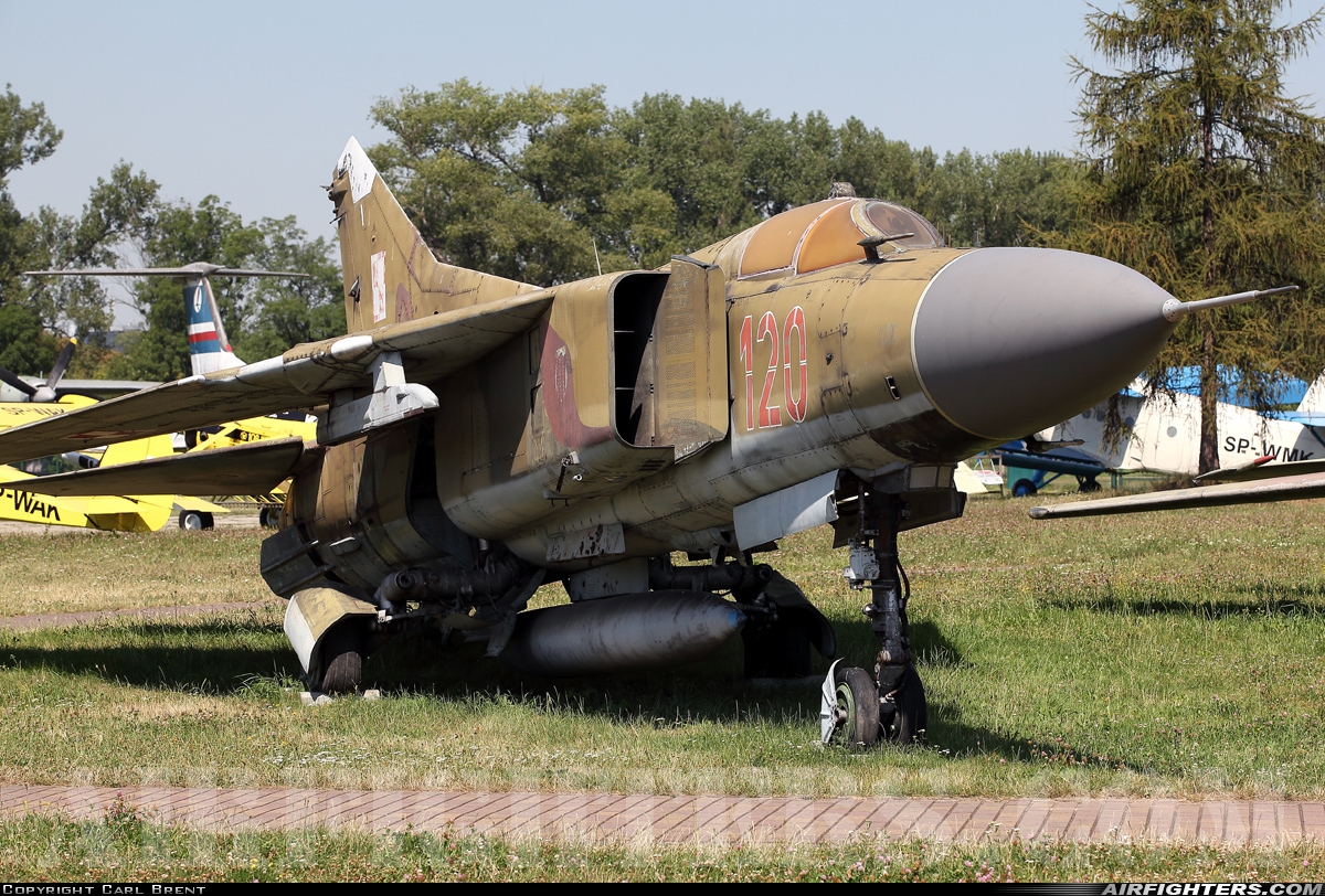 Poland - Air Force Mikoyan-Gurevich MiG-23MF 120 at Cracow - Rakowice-Czyzyny, Poland