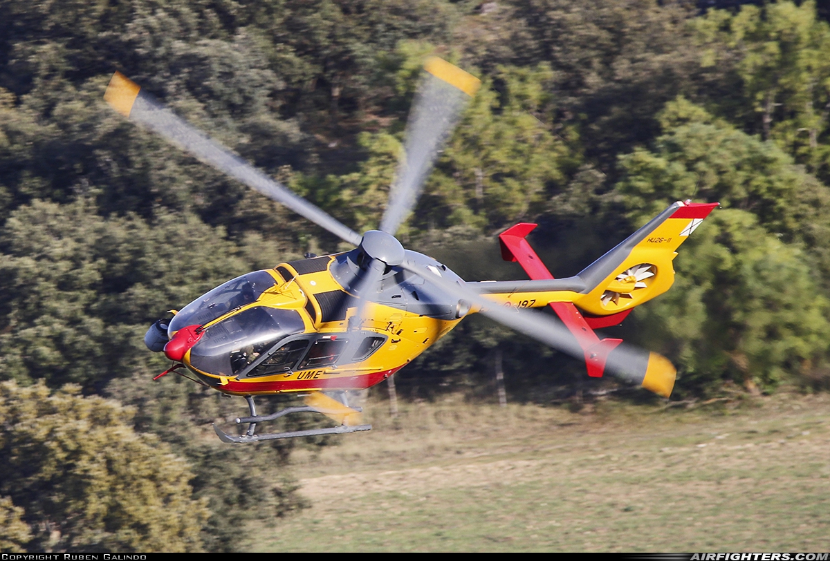Spain - Army Eurocopter EC-135T2 HU.26-11 at Madrid - Colmenar Viejo (LECV), Spain