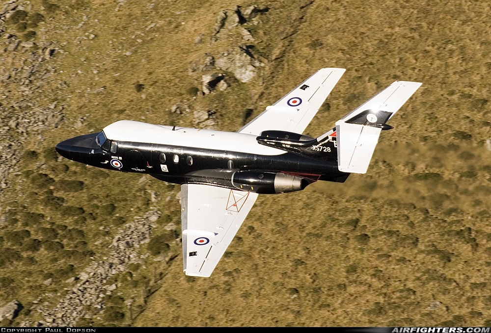 UK - Air Force Hawker Siddeley HS-125-2 Dominie T1 XS728 at Off-Airport - Machynlleth Loop Area, UK