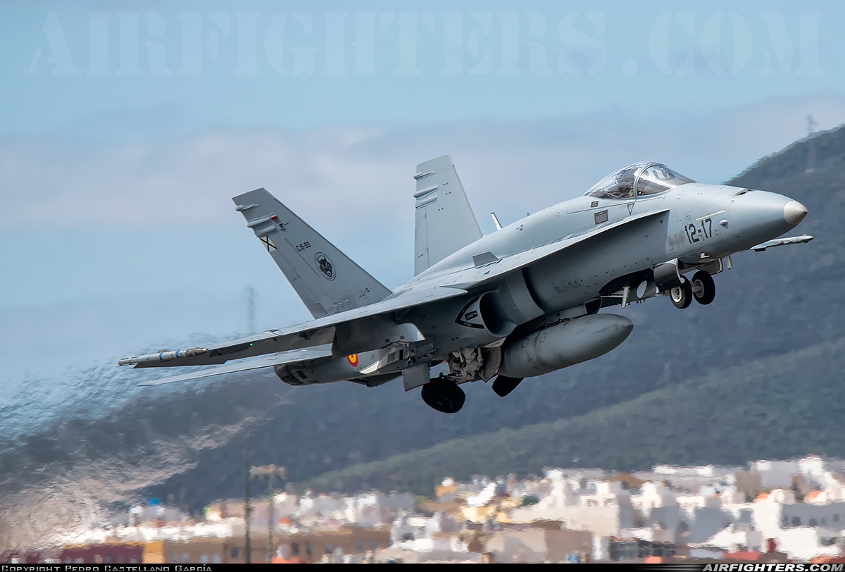 Spain - Air Force McDonnell Douglas C-15 Hornet (EF-18A+) C.15-59 at Gran Canaria (- Las Palmas / Gando) (LPA / GCLP), Spain