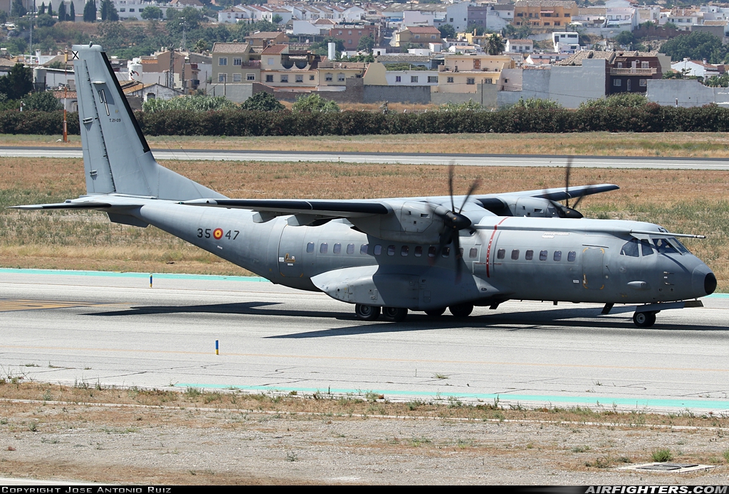 Spain - Air Force CASA C-295M T.21-09 at Malaga (AGP / LEMG), Spain