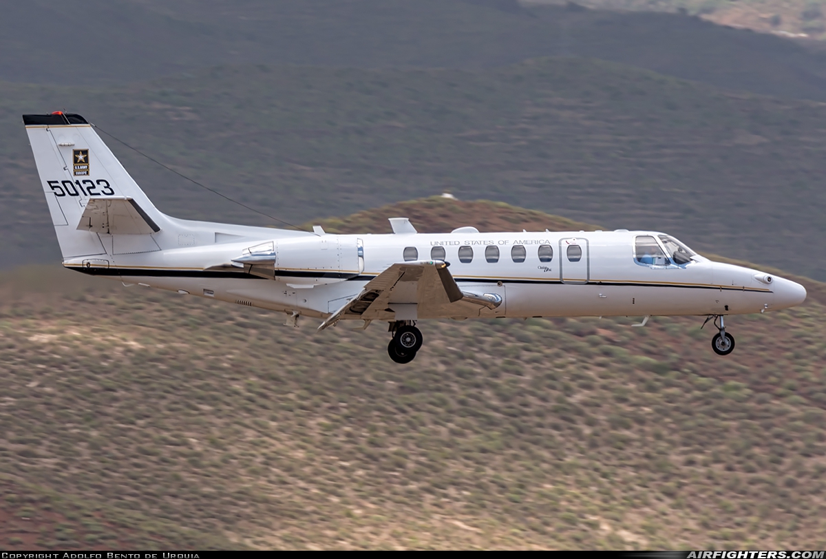 USA - Army Cessna UC-35A Citation Ultra (560) 95-0123 at Gran Canaria (- Las Palmas / Gando) (LPA / GCLP), Spain