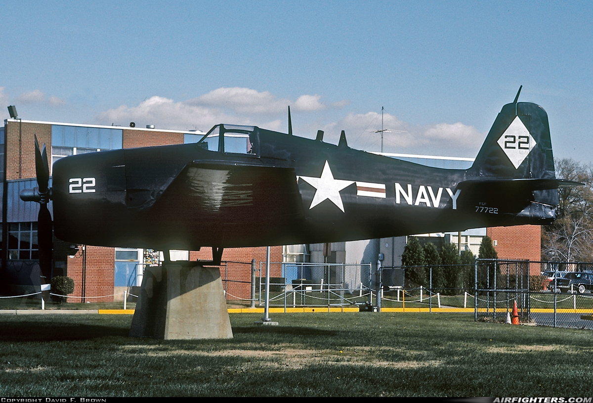 USA - Navy Grumman F6F-1K Hellcat 77722 at Camp Springs - Andrews AFB (Washington NAF) (ADW / NSF / KADW), USA