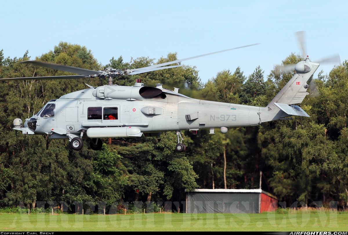 Denmark - Air Force Sikorsky MH-60R Strikehawk (S-70B) N-973 at Meppen (ETWM), Germany