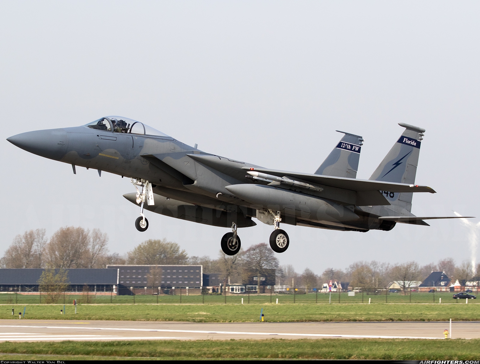 USA - Air Force McDonnell Douglas F-15C Eagle 86-0148 at Leeuwarden (LWR / EHLW), Netherlands