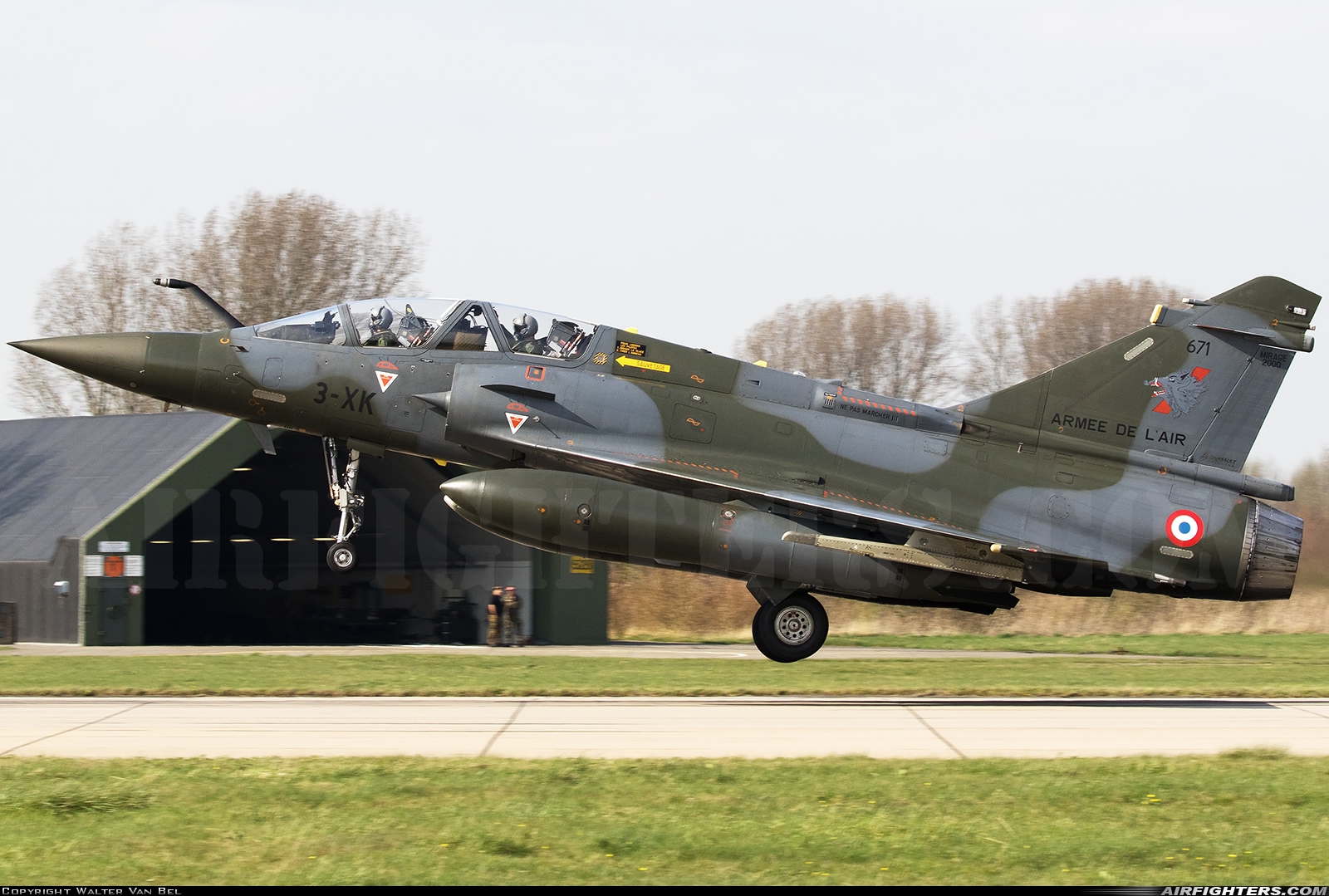 France - Air Force Dassault Mirage 2000D 671 at Leeuwarden (LWR / EHLW), Netherlands