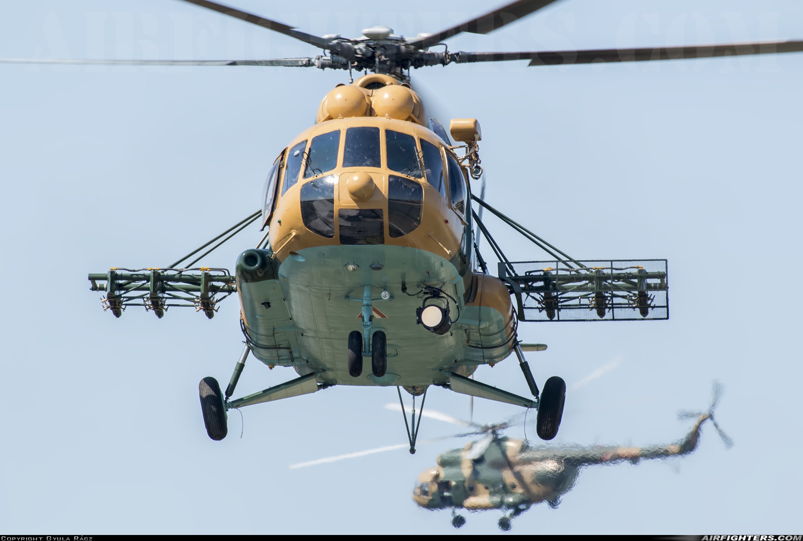Hungary - Air Force Mil Mi-17 705 at Off-Airport - Szolnok, Hungary