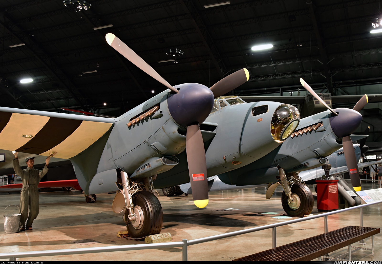 USA - Army Air Force De Havilland DH-98 Mosquito B.35 NS519 at Dayton - Wright-Patterson AFB (Wright AFB) (DWF), USA