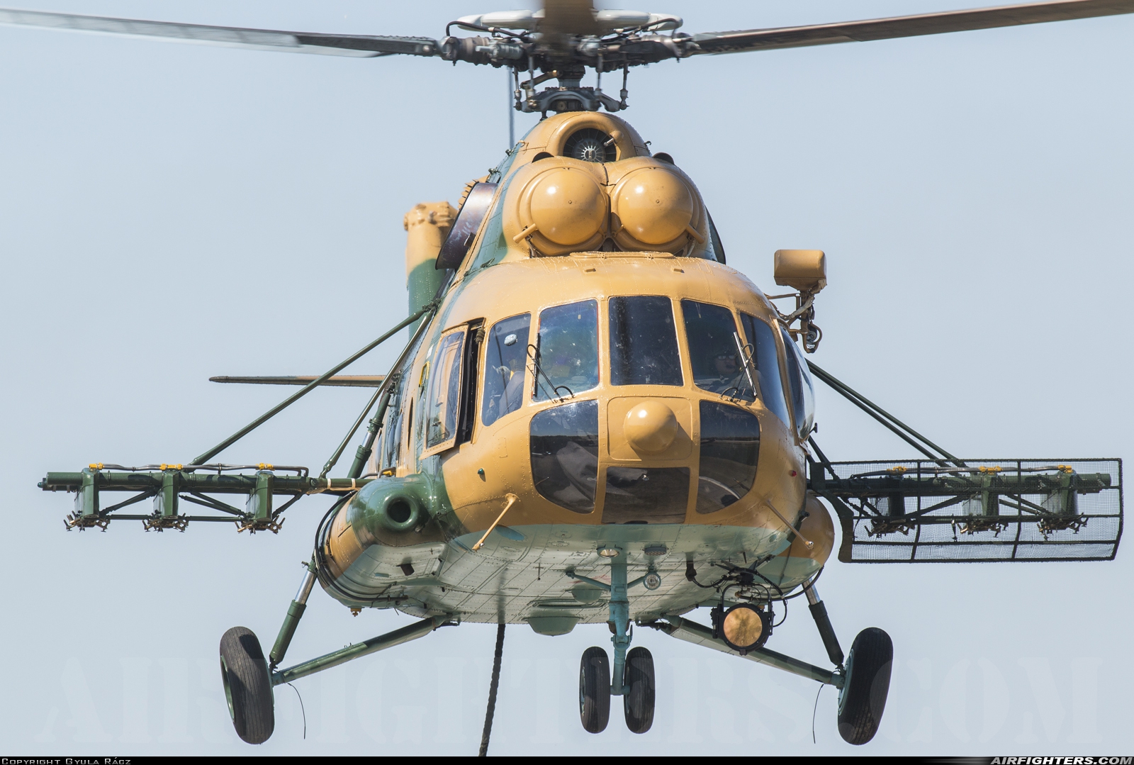 Hungary - Air Force Mil Mi-17 705 at Off-Airport - Szolnok, Hungary