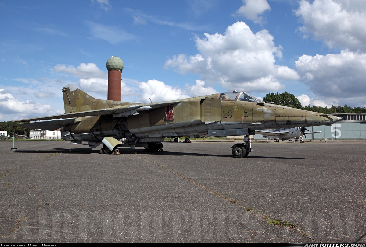 Germany - Air Force Mikoyan-Gurevich MiG-23BN 20+51 at Berlin - Gatow (GWW / EDUG), Germany