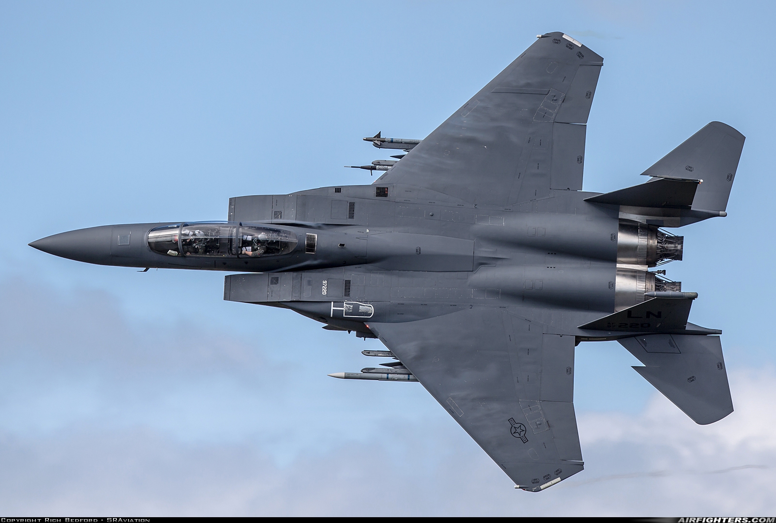 USA - Air Force McDonnell Douglas F-15E Strike Eagle 97-0220 at Off-Airport - North Wales, UK