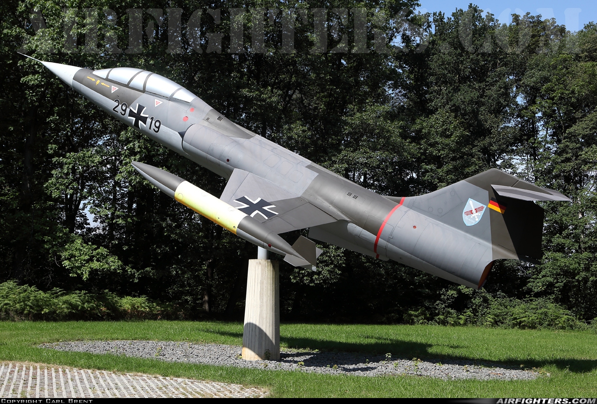 Germany - Air Force Lockheed F-104F Starfighter 29+19 at Norvenich (ETNN), Germany