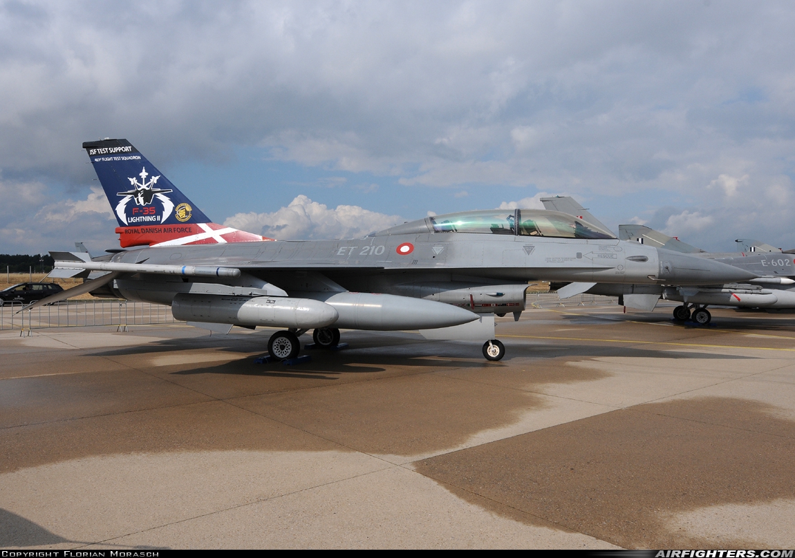 Denmark - Air Force General Dynamics F-16BM Fighting Falcon ET-210 at Geilenkirchen (GKE / ETNG), Germany