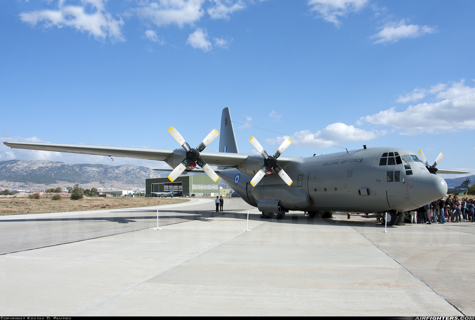 Greece - Air Force Lockheed C-130H Hercules (L-382) 742 at Elefsís (LGEL), Greece