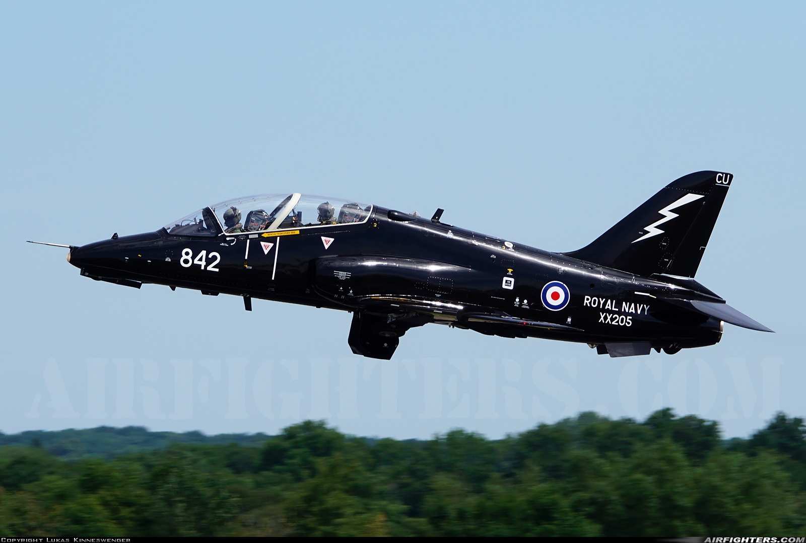 UK - Navy British Aerospace Hawk T.1A XX205 at Fairford (FFD / EGVA), UK
