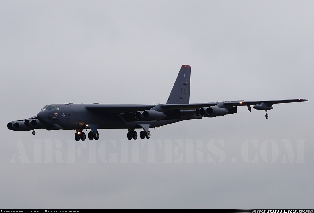 USA - Air Force Boeing B-52H Stratofortress 60-0022 at Fairford (FFD / EGVA), UK