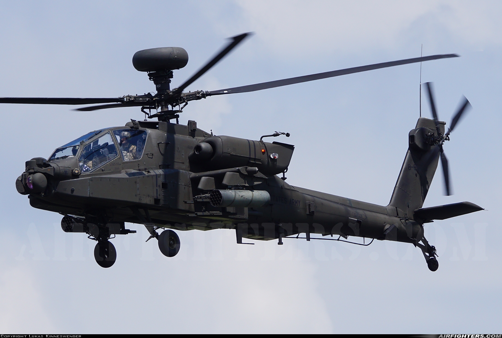 USA - Army McDonnell Douglas AH-64D Apache Longbow 03-05388 at Linz - Horsching (LNZ / LOWL / LOXL), Austria