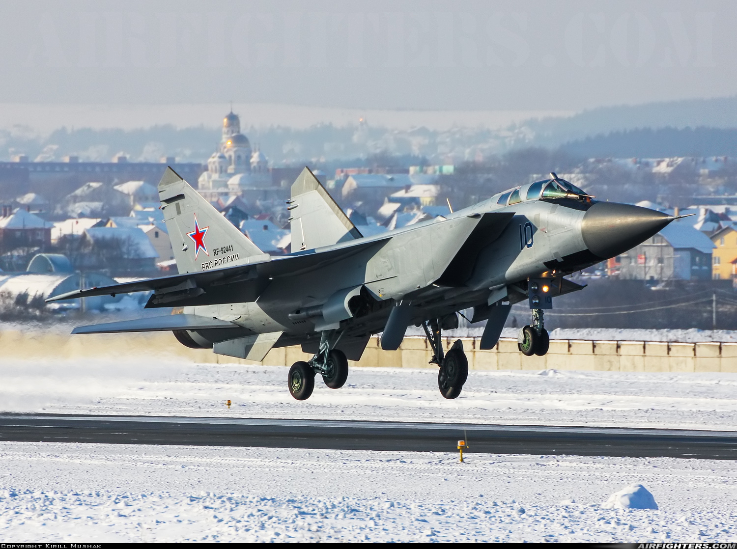 Russia - Air Force Mikoyan-Gurevich MiG-31BM RF-92441 at Withheld, Russia