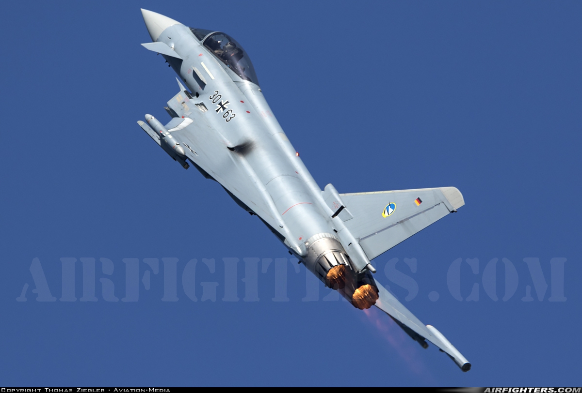 Germany - Air Force Eurofighter EF-2000 Typhoon S 30+63 at Ingolstadt - Manching (ETSI), Germany
