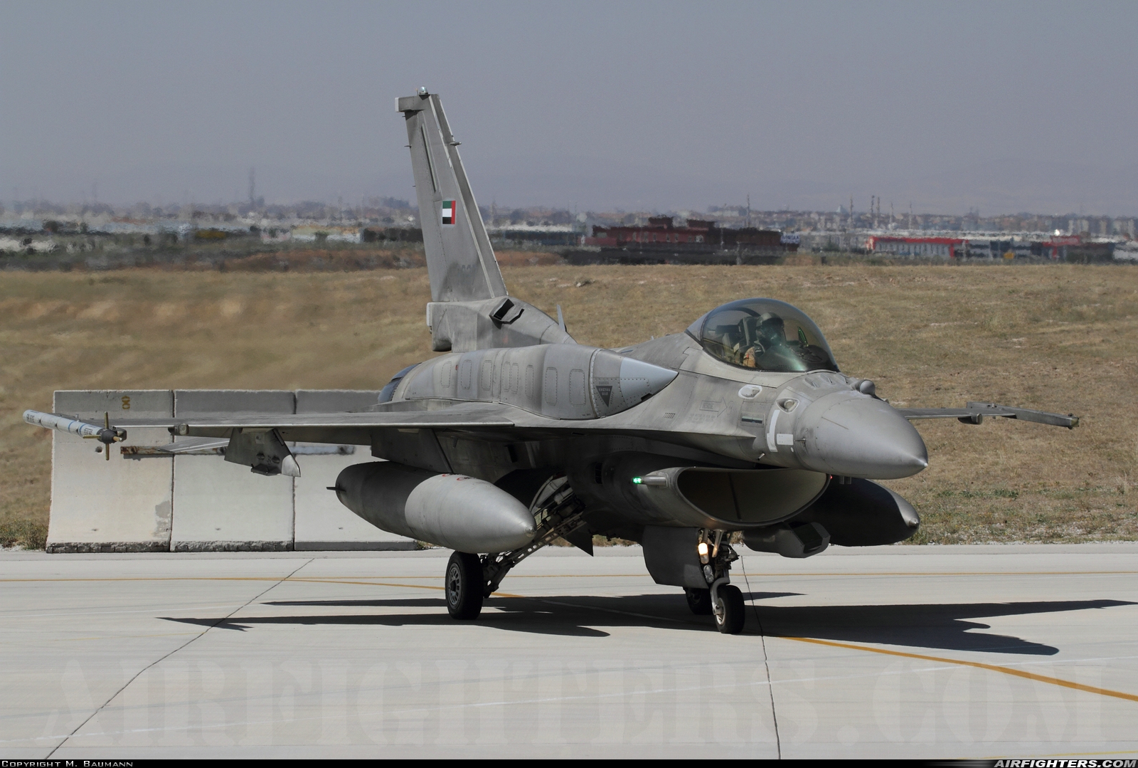 United Arab Emirates - Air Force Lockheed Martin F-16E Fighting Falcon 3037 at Konya (KYA / LTAN), Türkiye