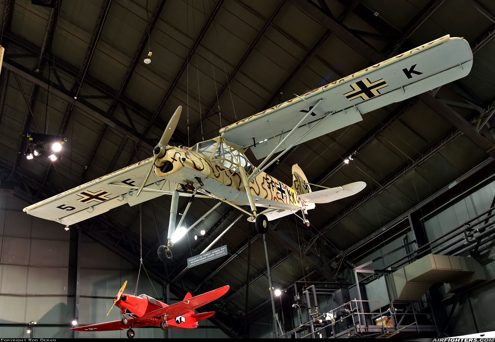 Germany - Air Force Fieseler Fi-156C-1 Storch 5F-YK at Dayton - Wright-Patterson AFB (Wright AFB) (DWF), USA