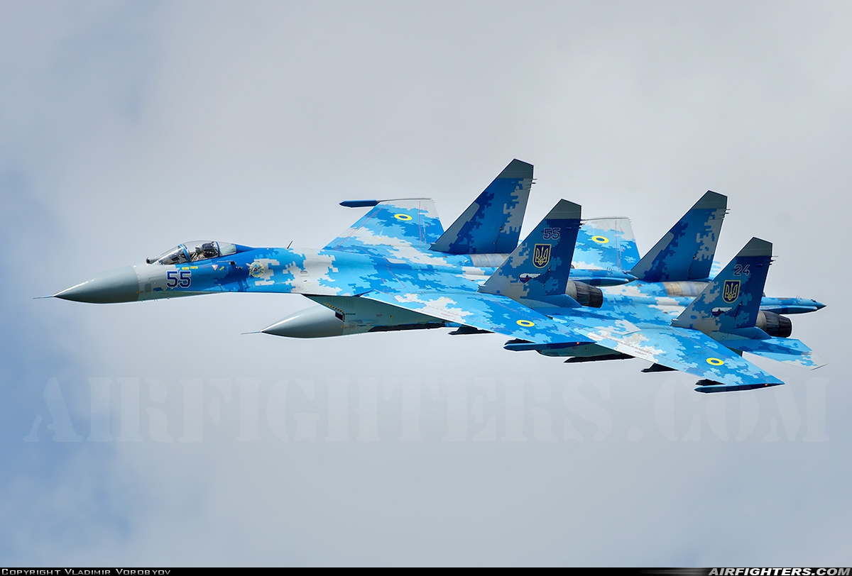 Ukraine - Air Force Sukhoi Su-27S  at Withheld, Ukraine
