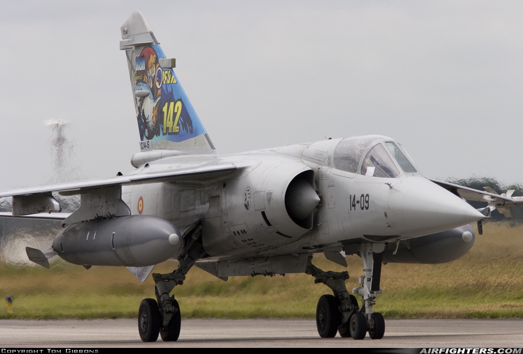 Spain - Air Force Dassault Mirage F1M C.14-15 at Landivisiau (LDV / LFRJ), France