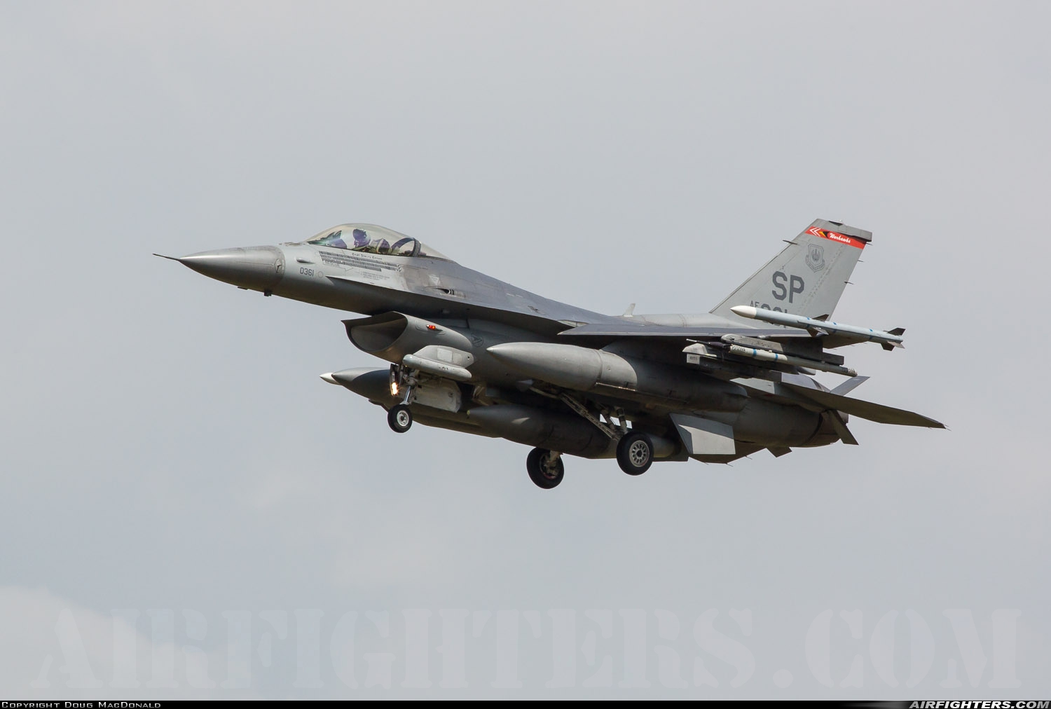 USA - Air Force General Dynamics F-16C Fighting Falcon 91-0361 at Lakenheath (LKZ / EGUL), UK