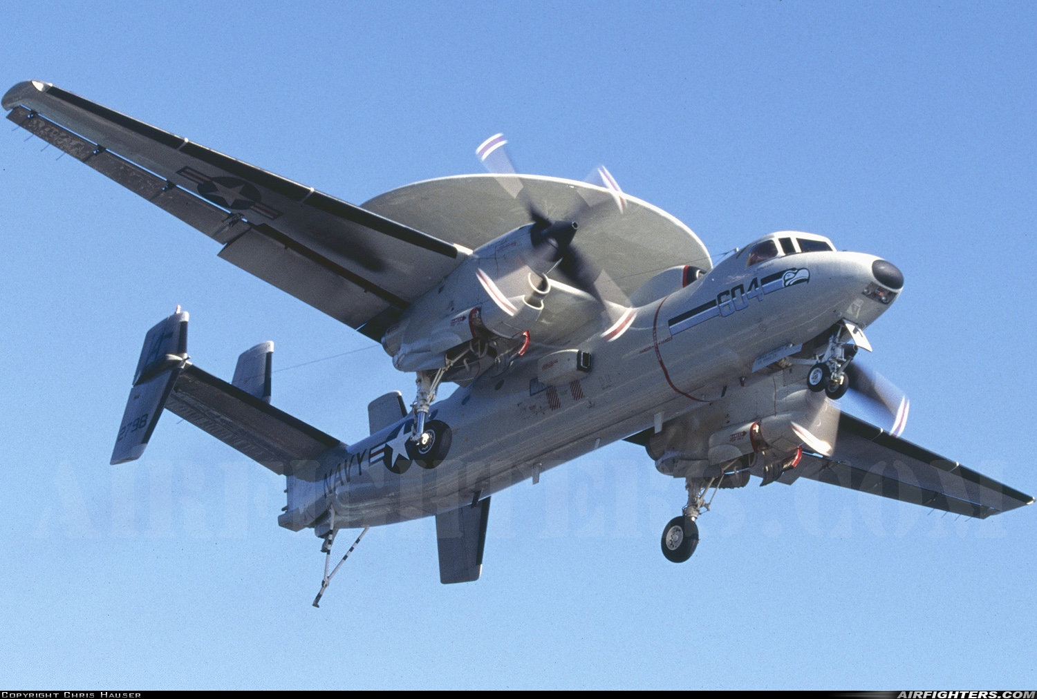 USA - Navy Grumman E-2C Hawkeye 162798 at Off-Airport - Atlantic Ocean, International Airspace
