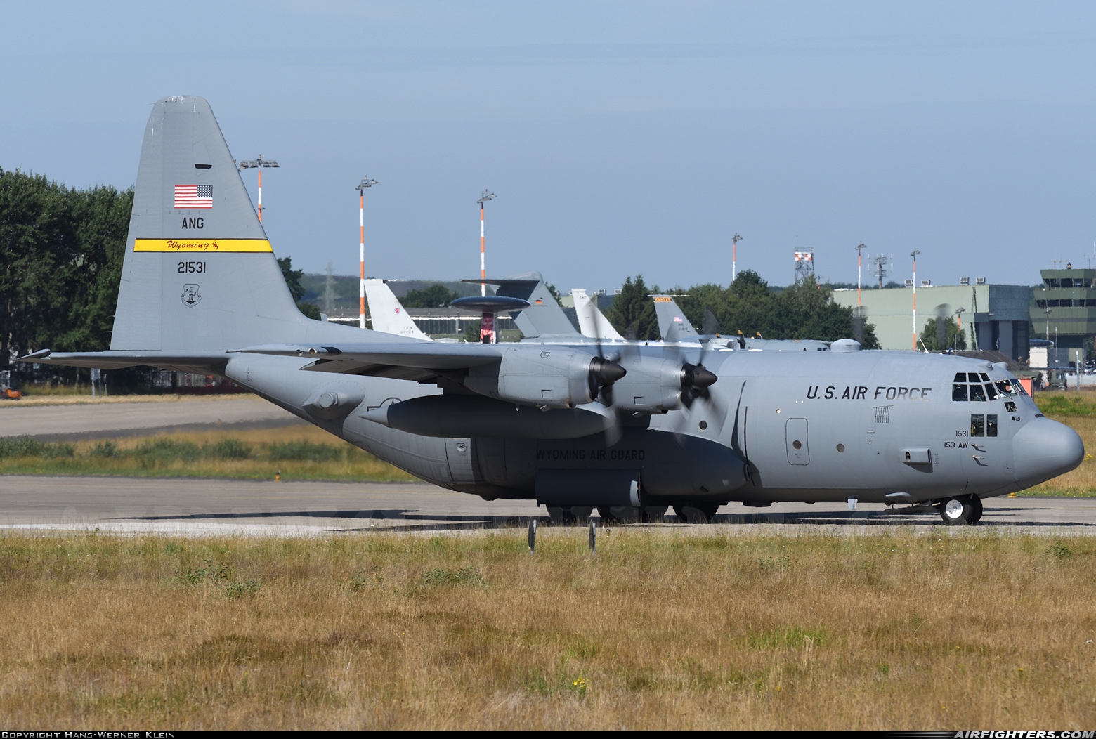 USA - Air Force Lockheed C-130H Hercules (L-382) 92-1531 at Geilenkirchen (GKE / ETNG), Germany