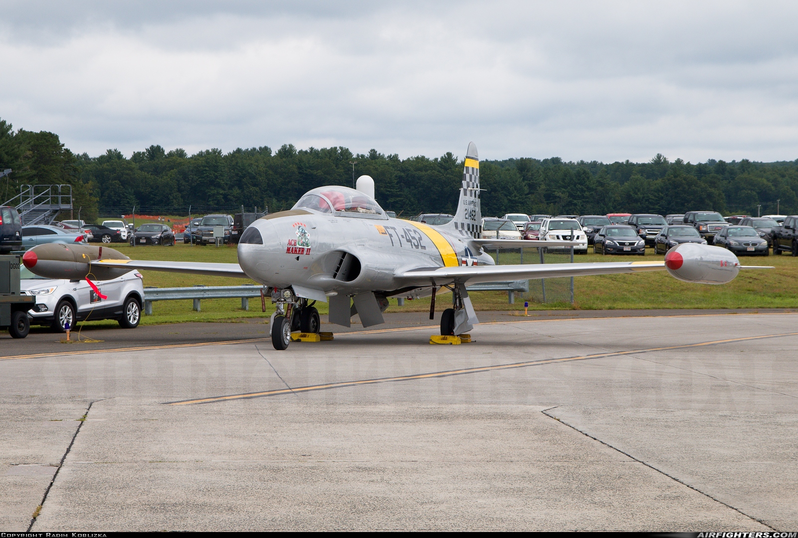 Private Canadair CT-133 Silver Star 3 (T-33AN) N133HH at Westfield / Springfield - Barnes Municipal (BAF / KBAF), USA