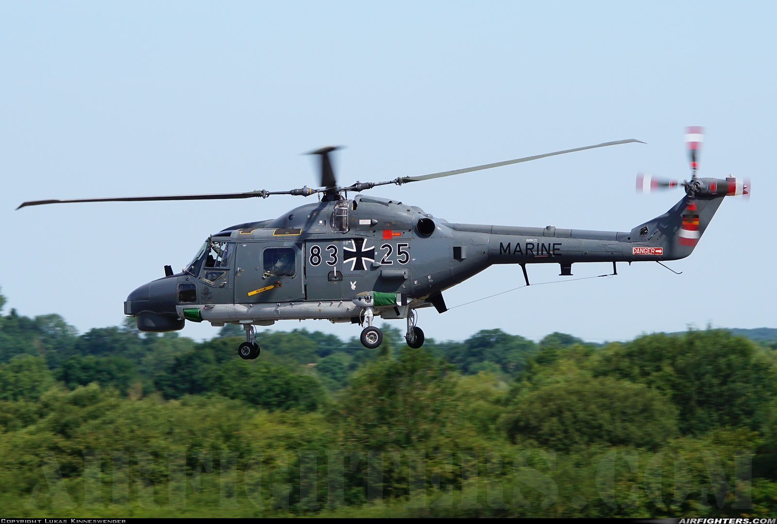 Germany - Navy Westland WG-13 Super Lynx Mk88A 83+25 at Fairford (FFD / EGVA), UK